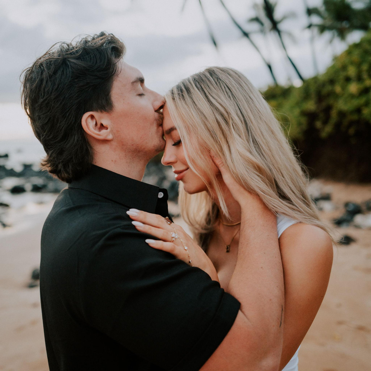 Right after getting engaged Maui 2025