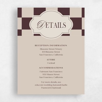Brown Wedding Enclosure - Sarlat