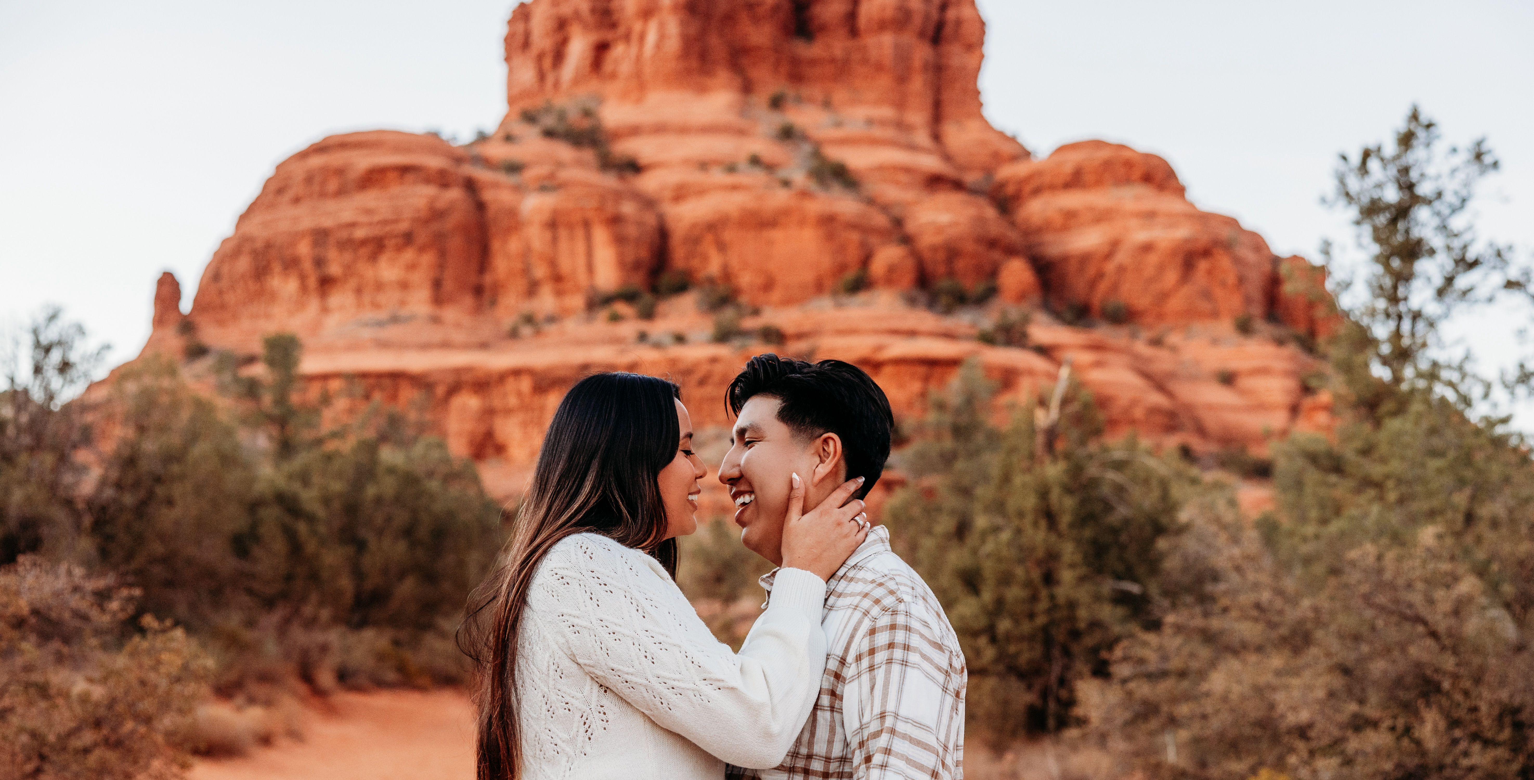 The Wedding Website of Justine Butterfield and Damion Tsosie