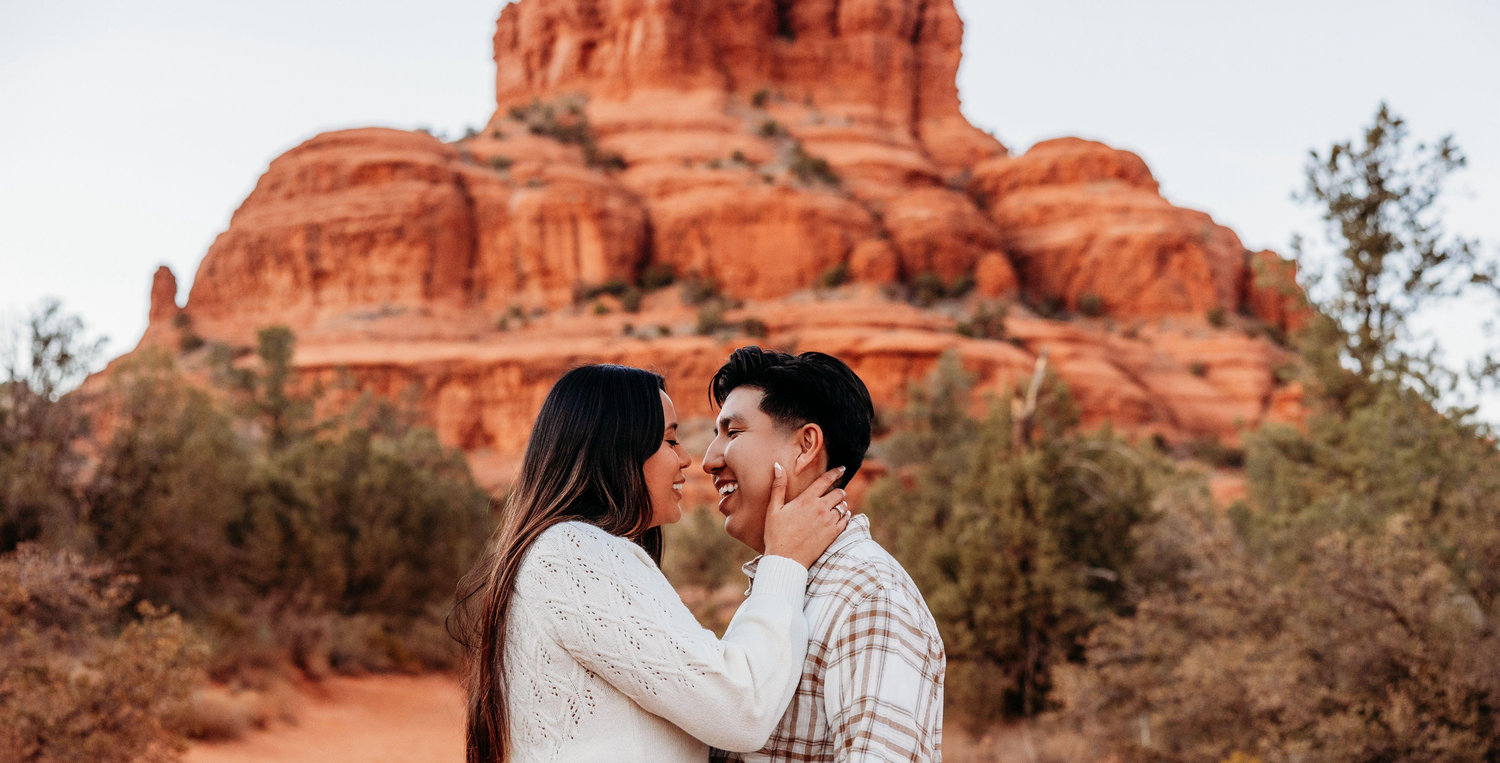 The Wedding Website of Justine Butterfield and Damion Tsosie