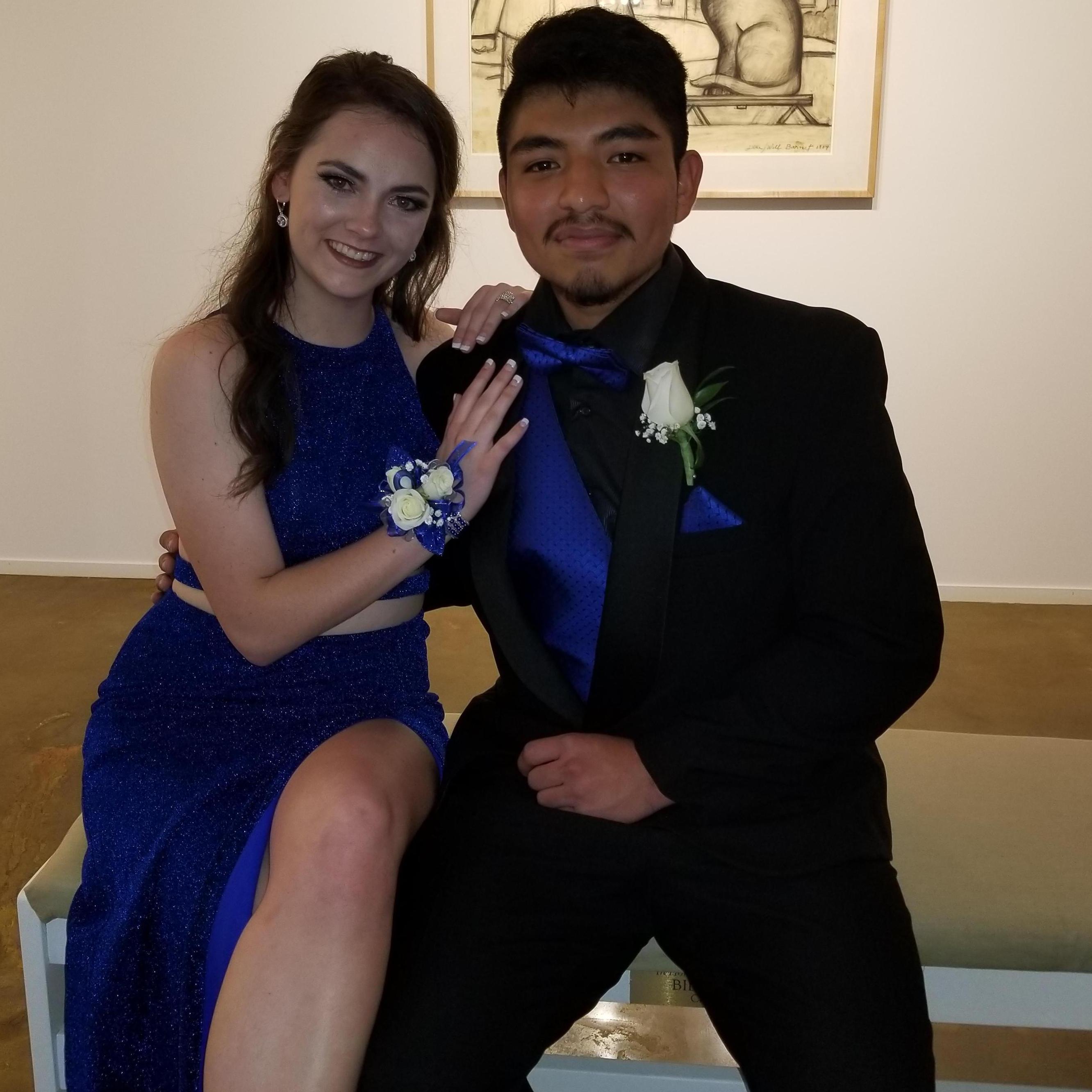 This is prom night where I learned he can really dance.