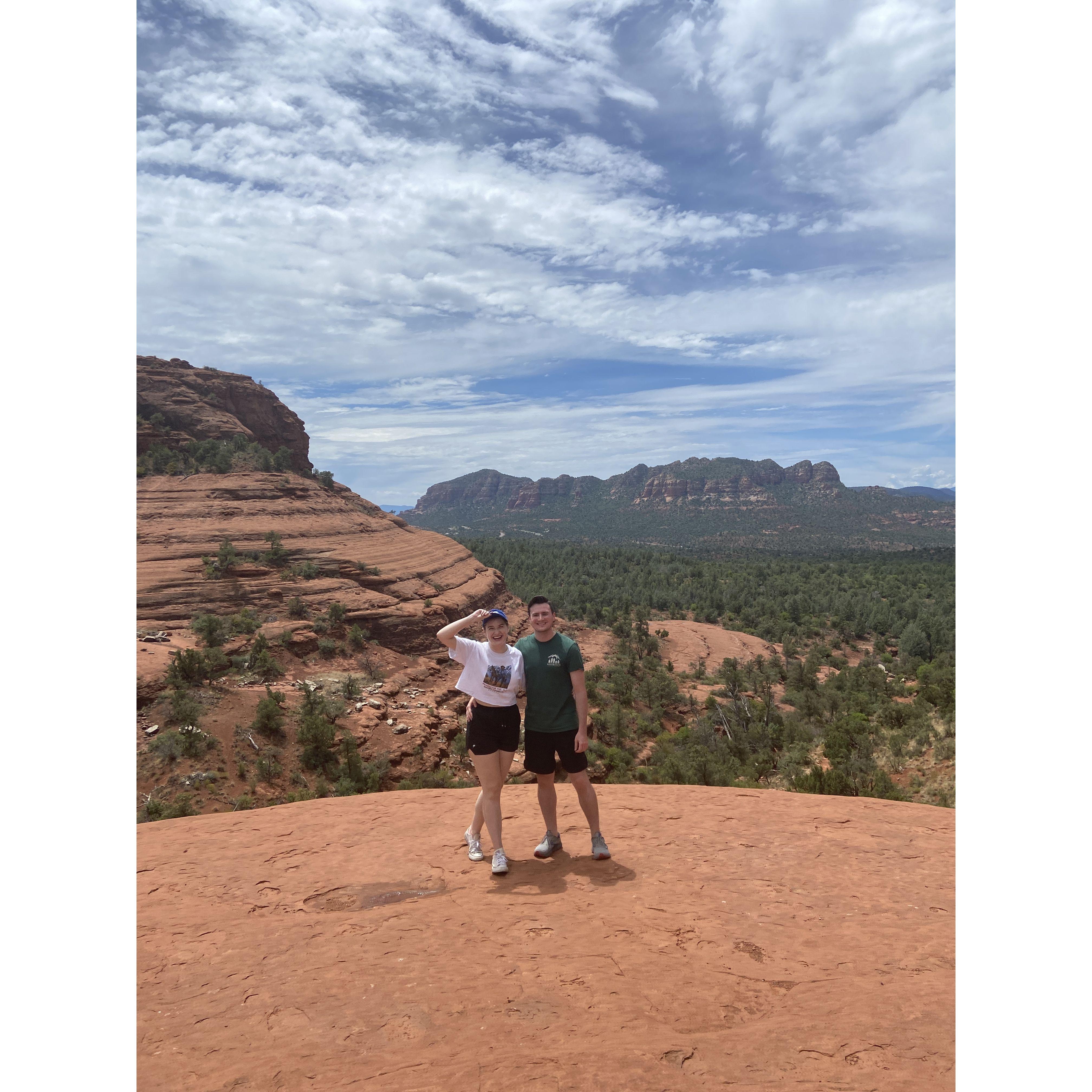 A hike with family in beautiful Sedona.  8/18/23