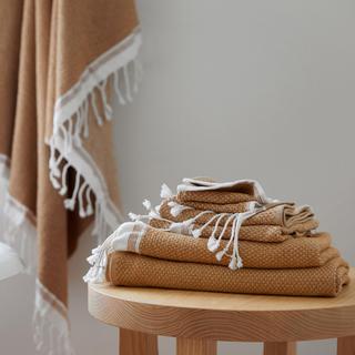 Mediterranean 6-Piece Turkish Organic Towel Set