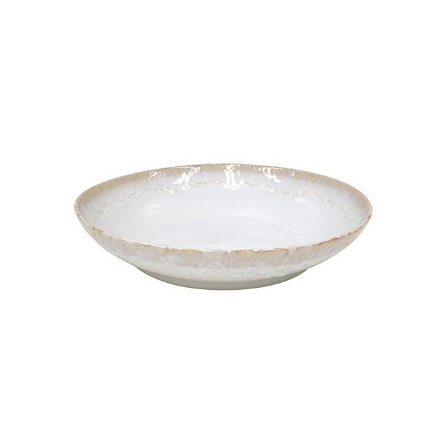 Casafina Taormina Collection Stoneware Ceramic Pasta/Serving Bowl 13", White