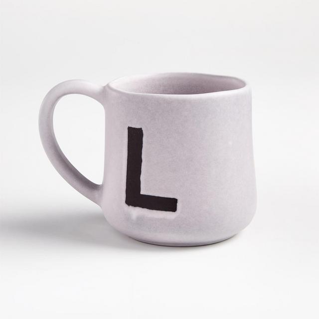 "L" Monogrammed Mug