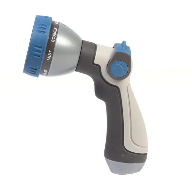 Auto Drive Car Wash Water Hose Nozzle 8 Pattern Spray, Heavy Duty Durable Material