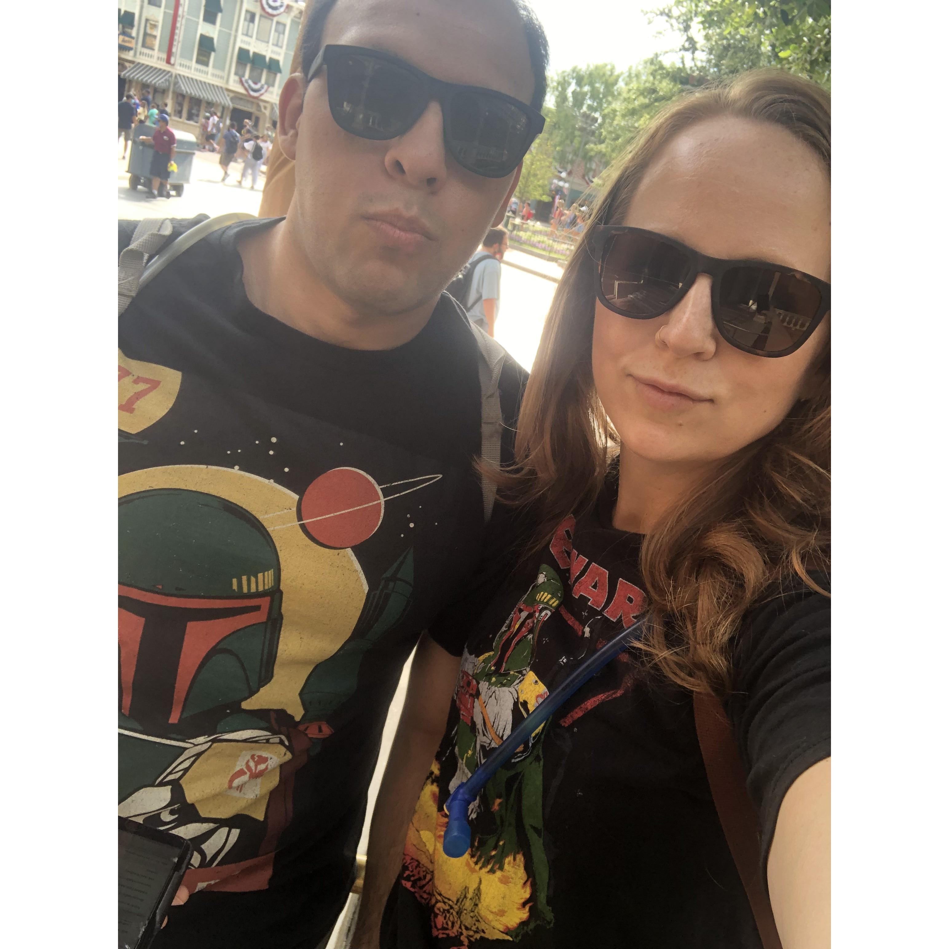 Disneyland Day 1...before the proposal.
