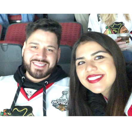 1st BlackHawks game!