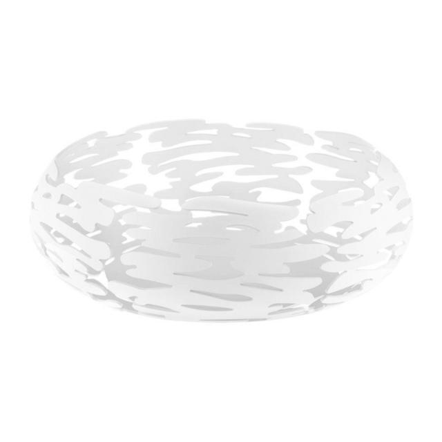 Barknest Round Dish - Stainless Steel - White