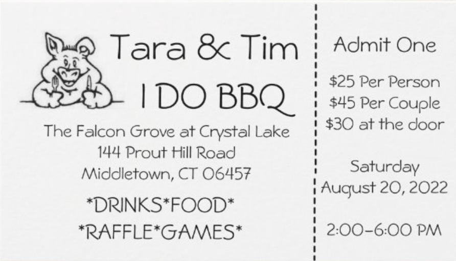 The Wedding Website of Tara Bonaldo and Tim Fredericks