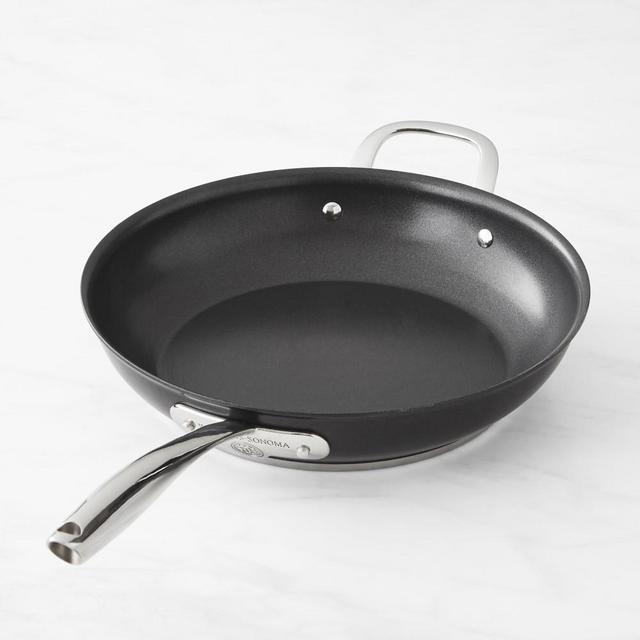 Williams Sonoma Thermo-Clad™ Induction Nonstick Open Fry Pan with Helper Handle, 12-Inch