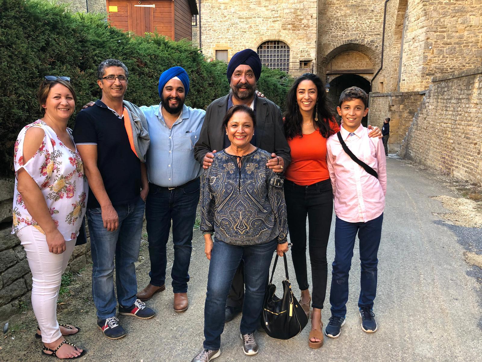 Family visit to the Chateau Fort de Sedan in France