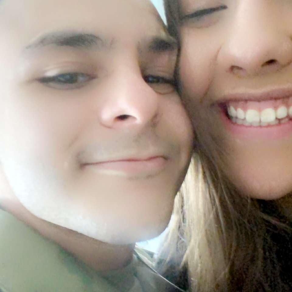 Reunited after Ruben returned for Leave from Basic Training-December 19, 2020