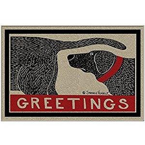 Humorous Dog Sniffing Welcome Doormat Offers Unique Greeting To Your Guests