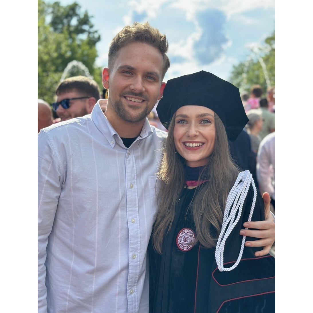 Dagny's law school graduation. May 2024.