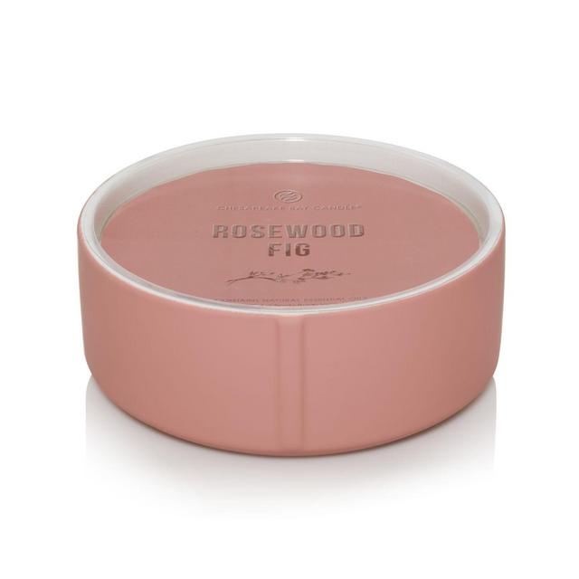 Chesapeake Bay Candle® Minimalist Collection Rosewood Fig 3-Wick Ceramic Candle