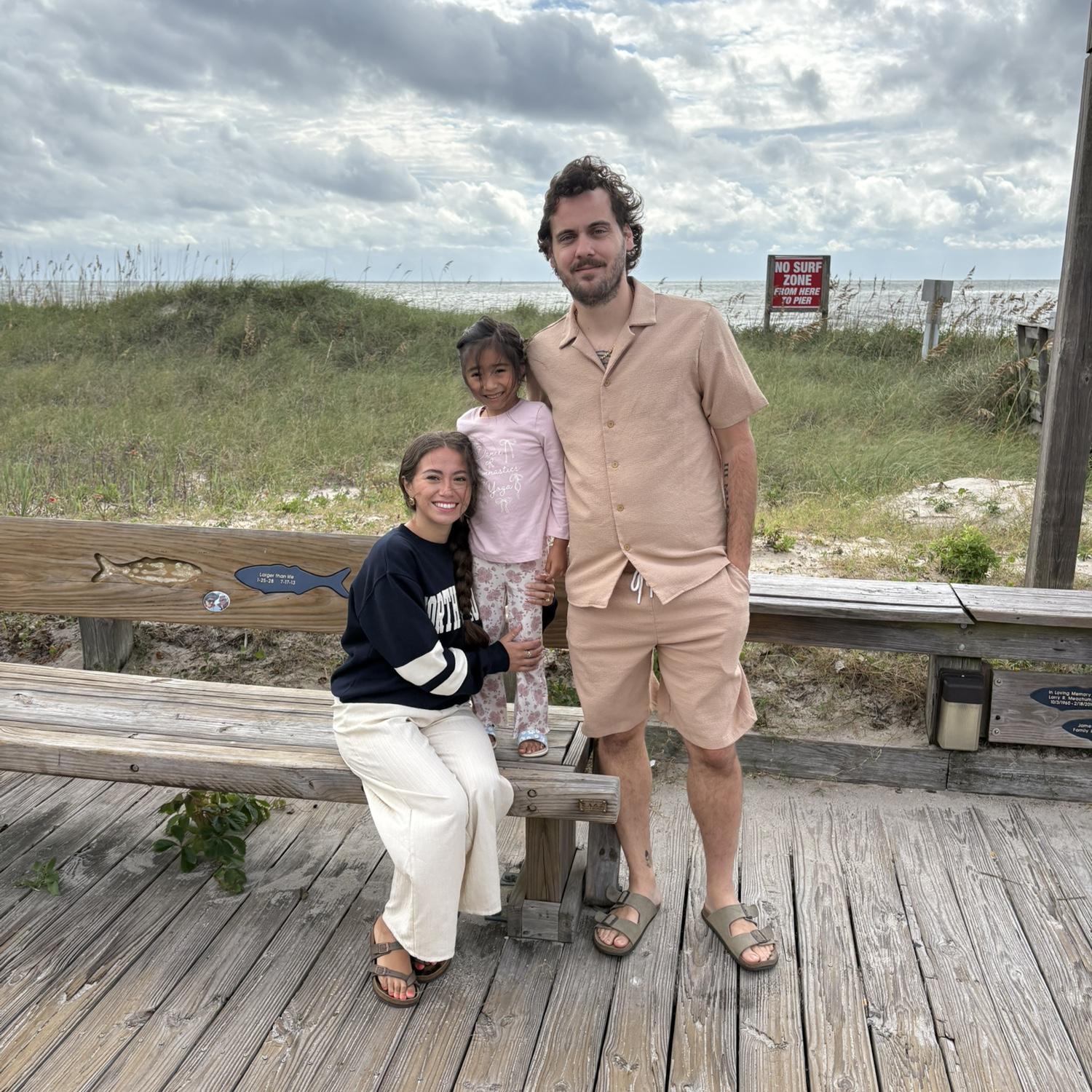 Windy day at the beach