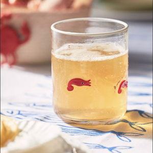 Icon Juice Glass (Crawfish)