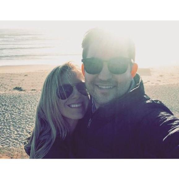 One of our many trips to CA!