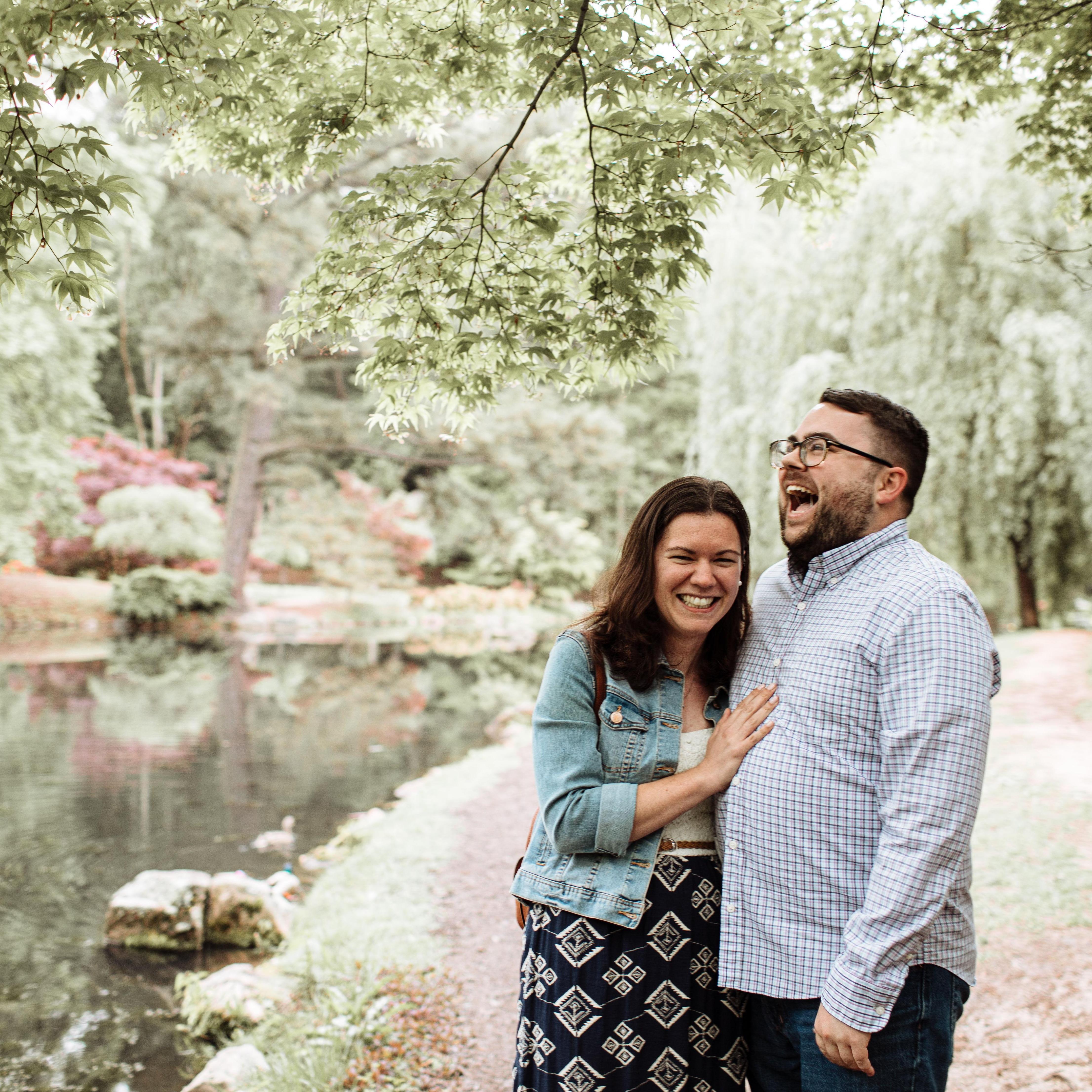 Who knows what we were laughing about? We were just giddy with excitement!
