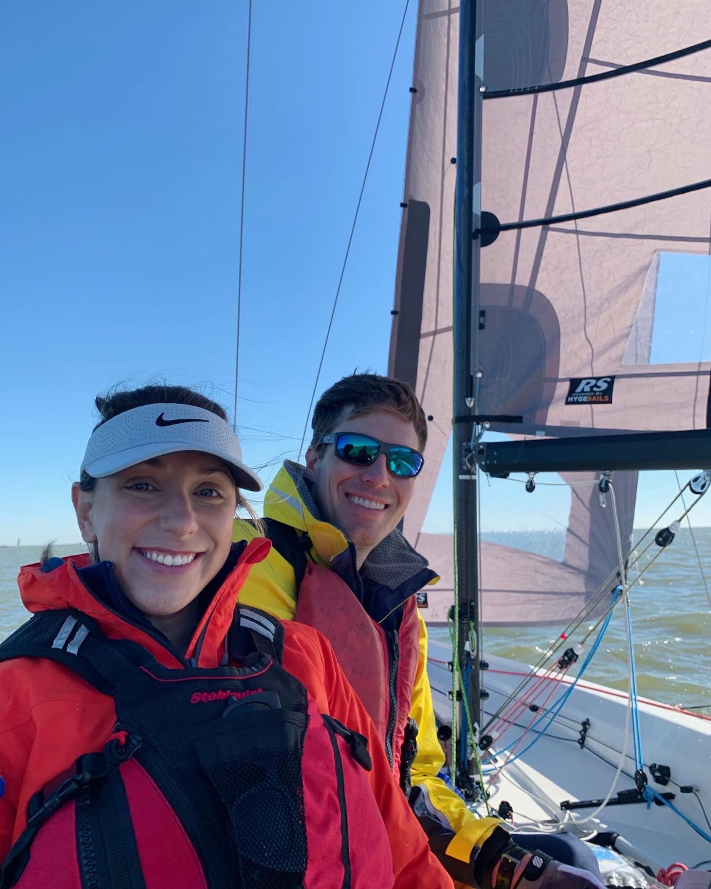 January 30, 2021 - First time as part of the "Crew" - RS21 Winter Series - Lakewood Yacht Club, Seabrook TX