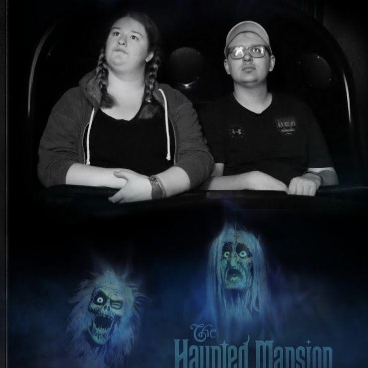 Haunted Mansion is thrilling, can't you tell? #spooky