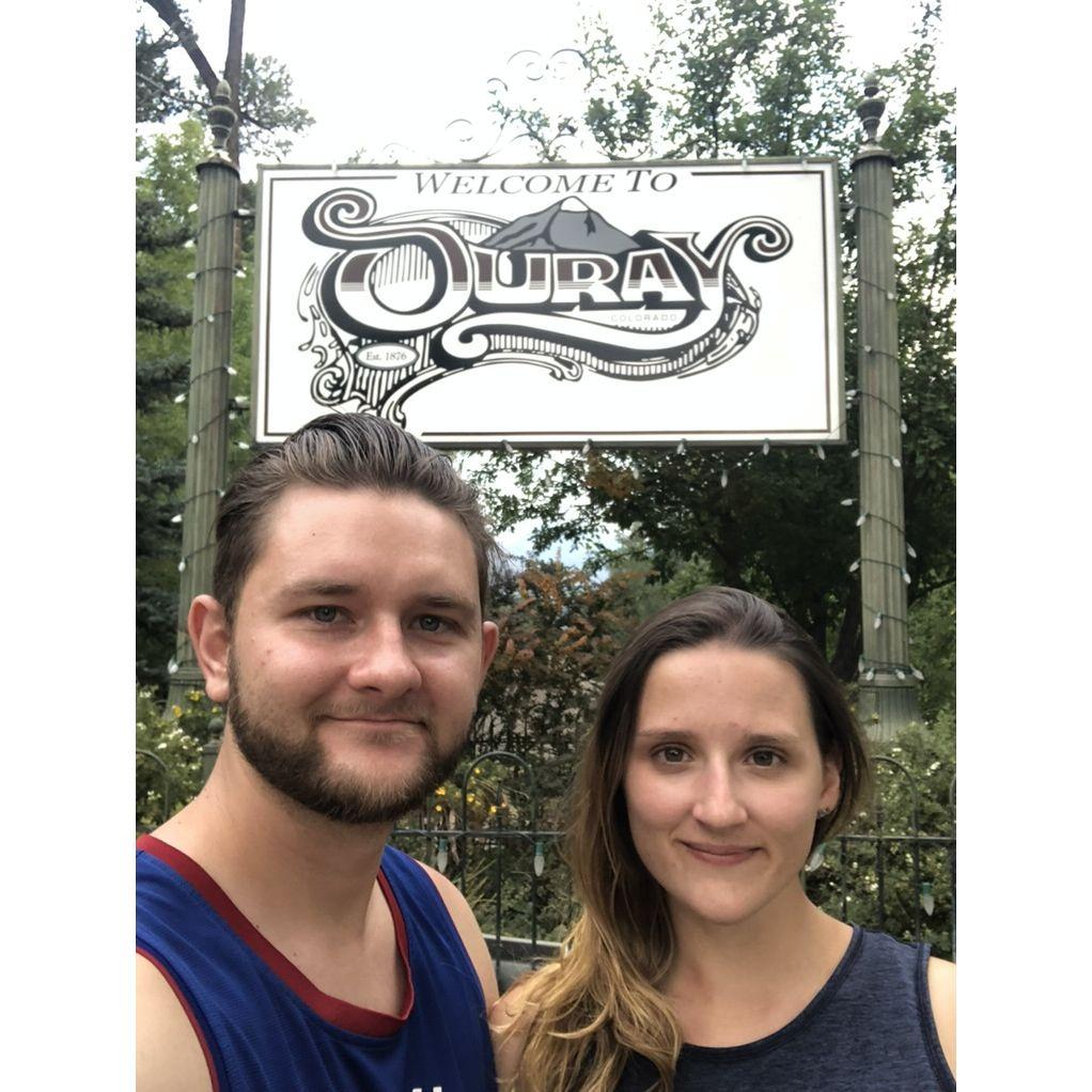 August 31st, 2021: Alex, Oakley and Tim visit Ouray.