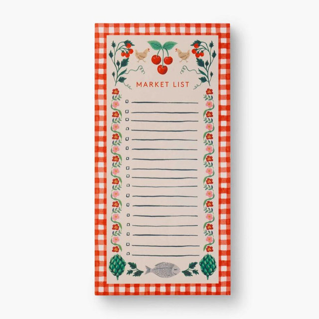 Rifle Paper Co. Magnetic Market Pad - Cherry Farm