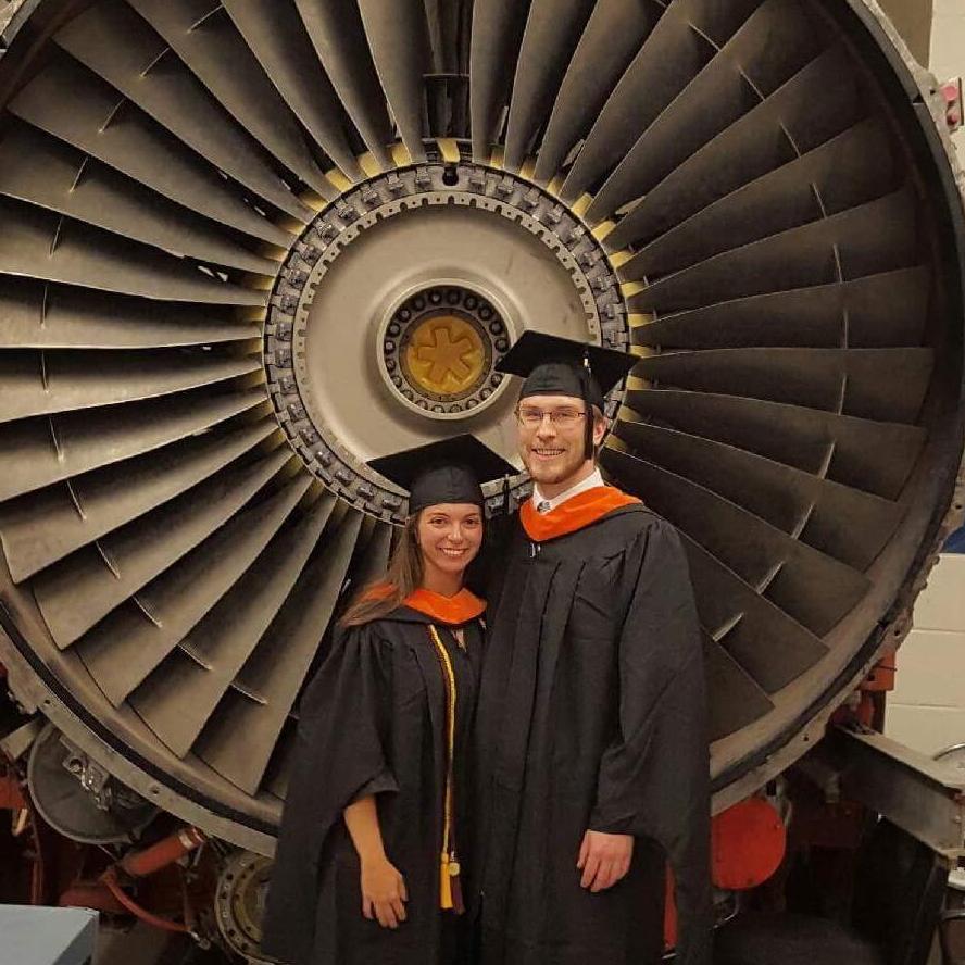 Masters Graduation from Embry-Riddle Aeronautical University in Daytona Beach FL -- where it all began. (May 2016)