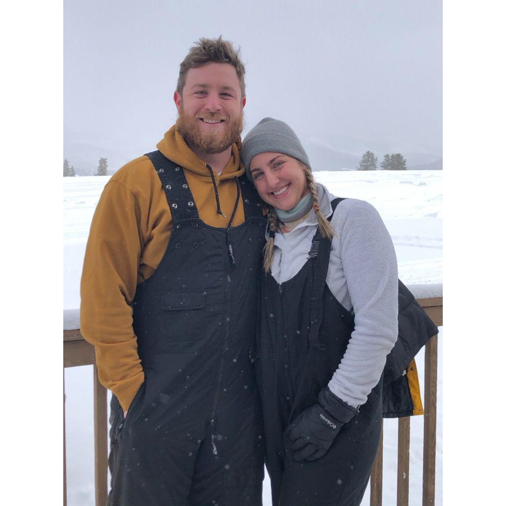 Snowmobiling fun! Steamboat Springs, CO 2019