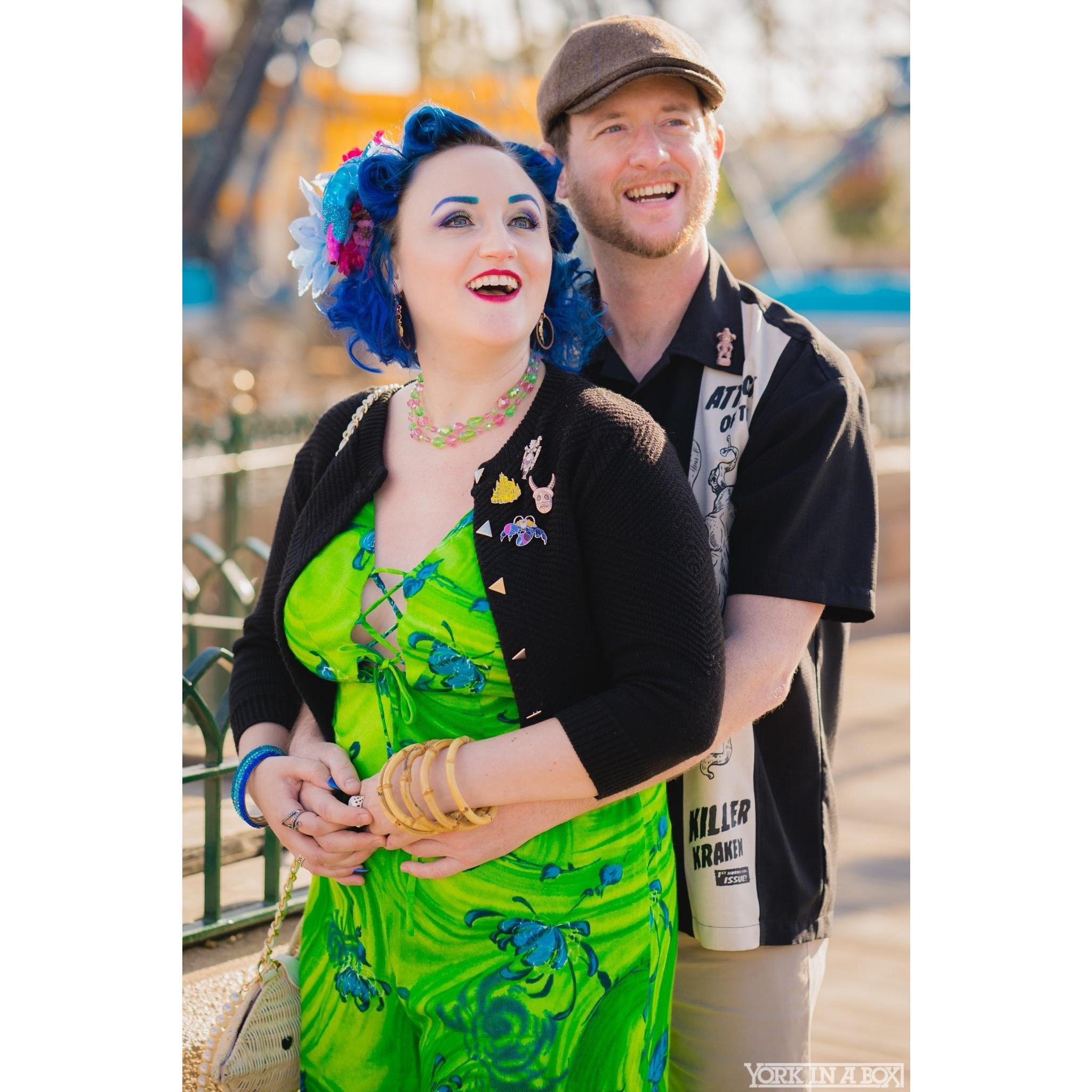 We love going to Disneyland (when we can again!) as often as possible! This was from a Tiki themed Disney Day.