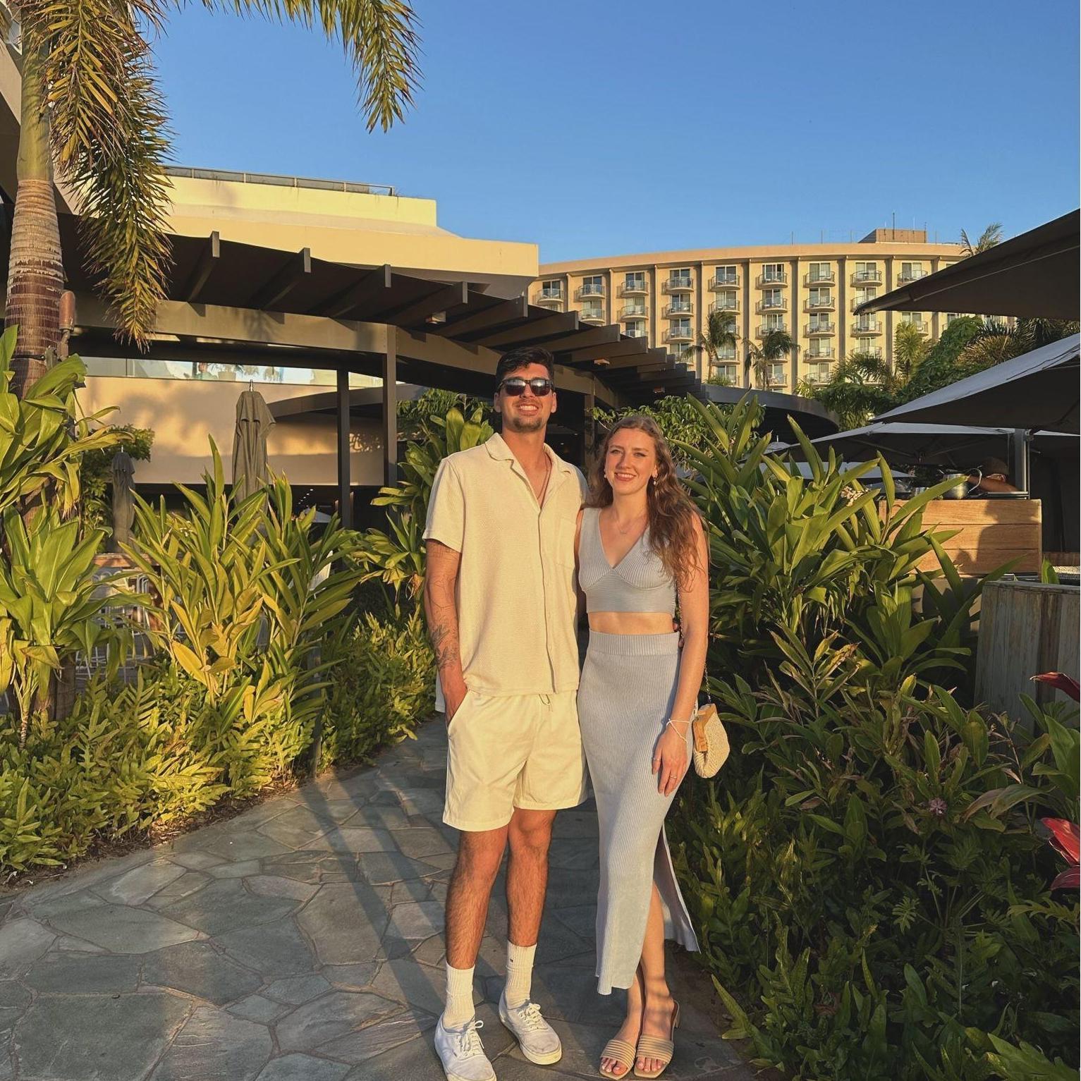 our first time in maui together