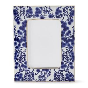 Blue and White Ceramic Frame, 5X7"