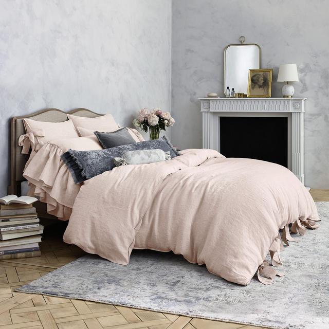 Wamsutta® Vintage Abigall Queen Duvet Cover in Blush