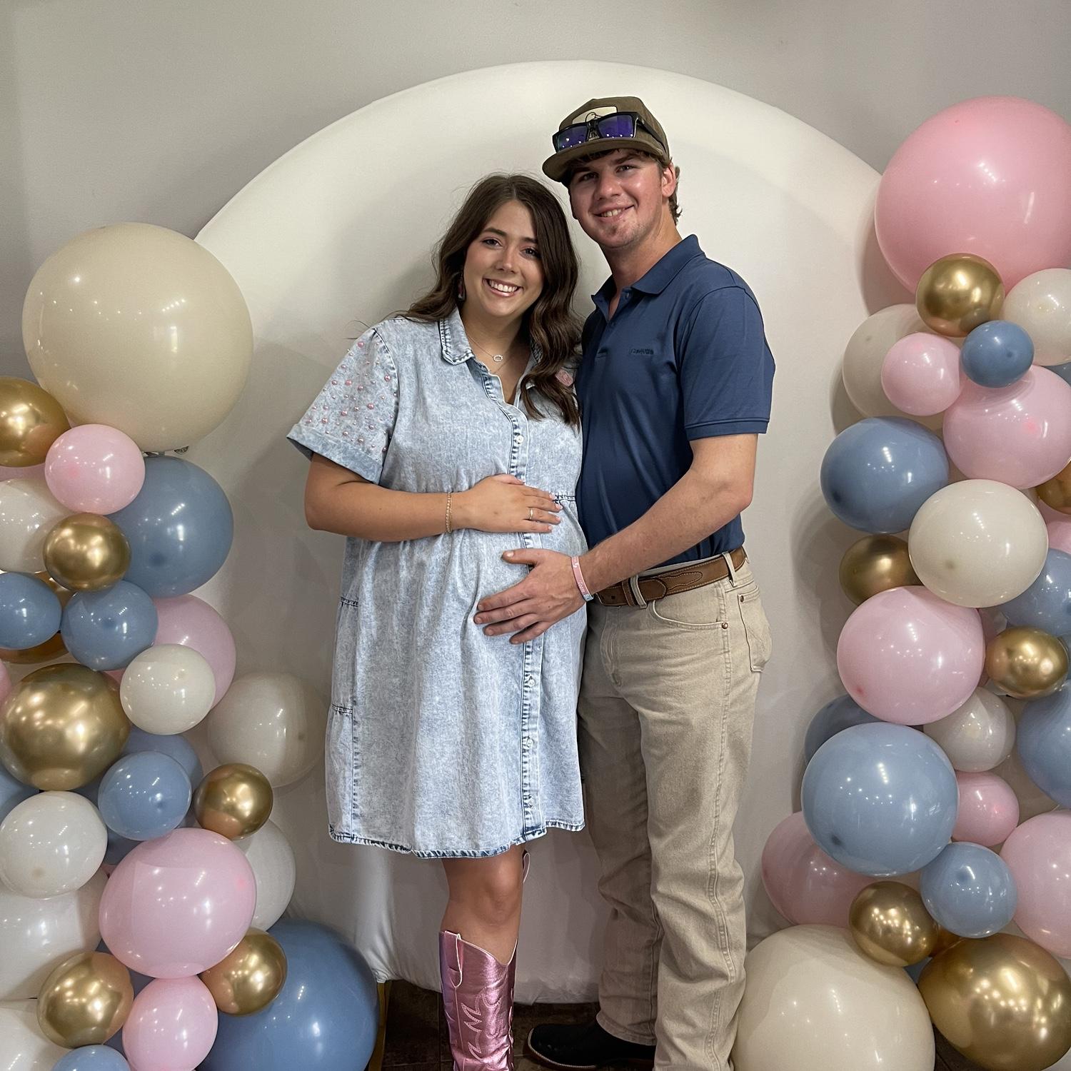 Gender reveal for baby girl!
