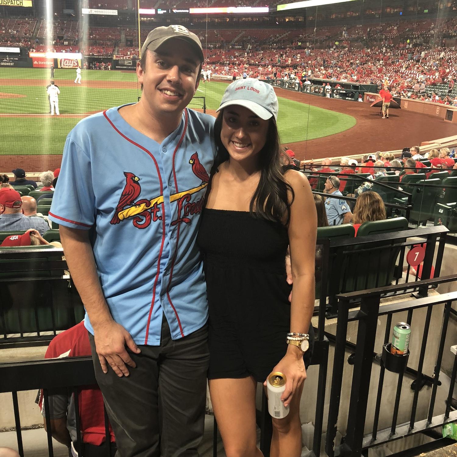 First date at the Cardinals Game!