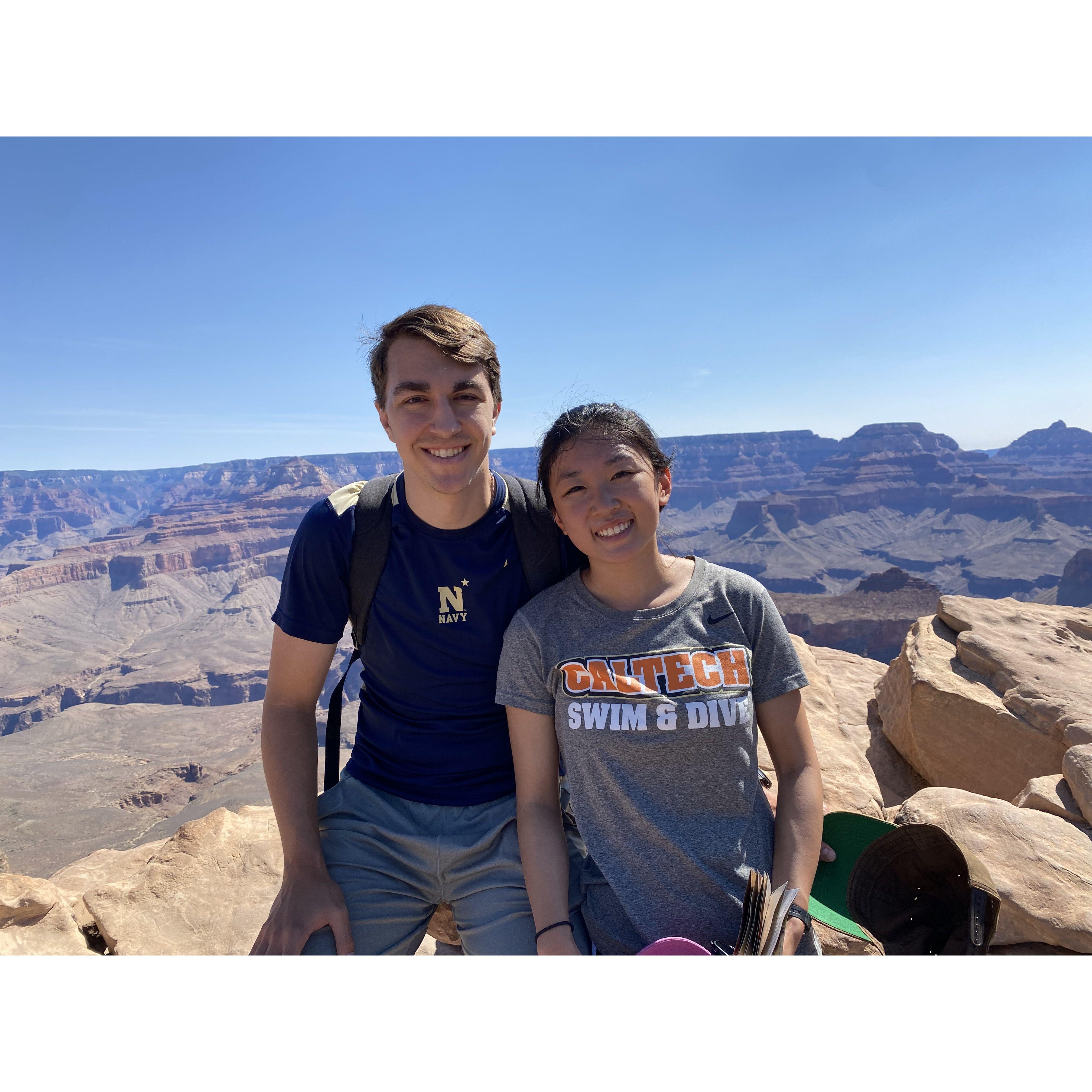 Our first stop when driving across the country was the Grand Canyon.