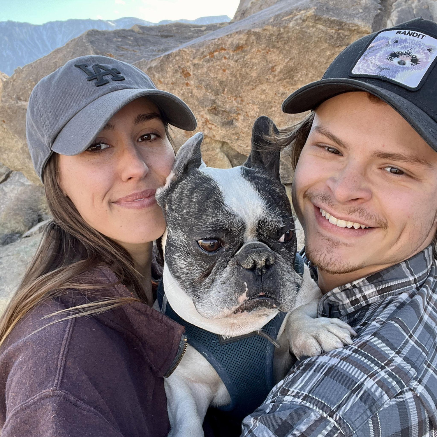 Camping with Attie boy