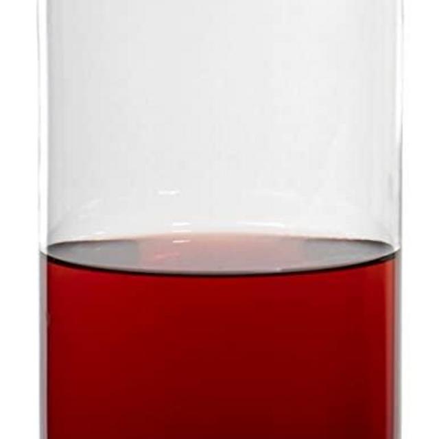 Bedside and Guestroom Night Water Carafe, Home Bar Liquor Glass Decanter with Wood Stopper, 1500mL (50 fl oz)