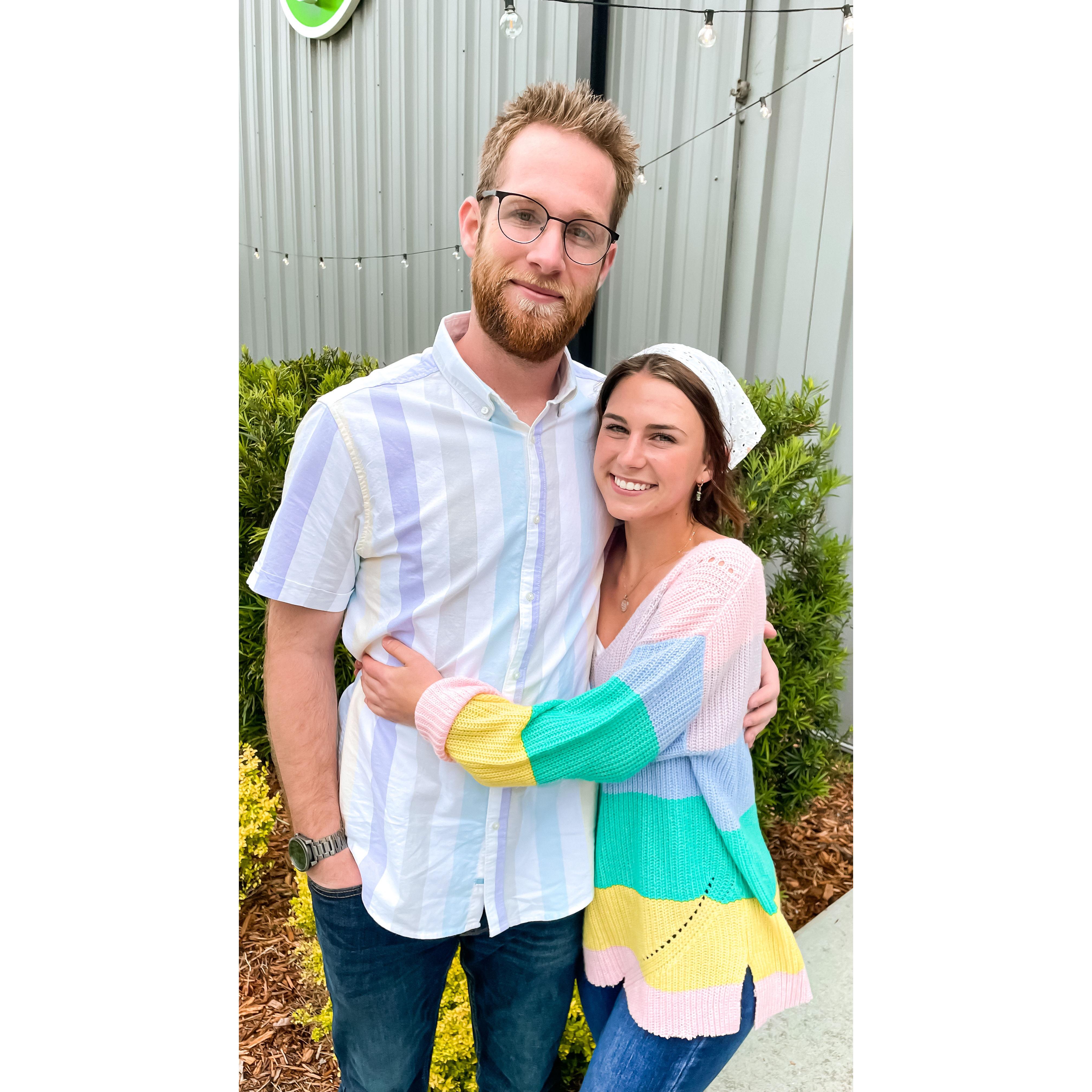 We knew we wanted to spend the rest of our lives together