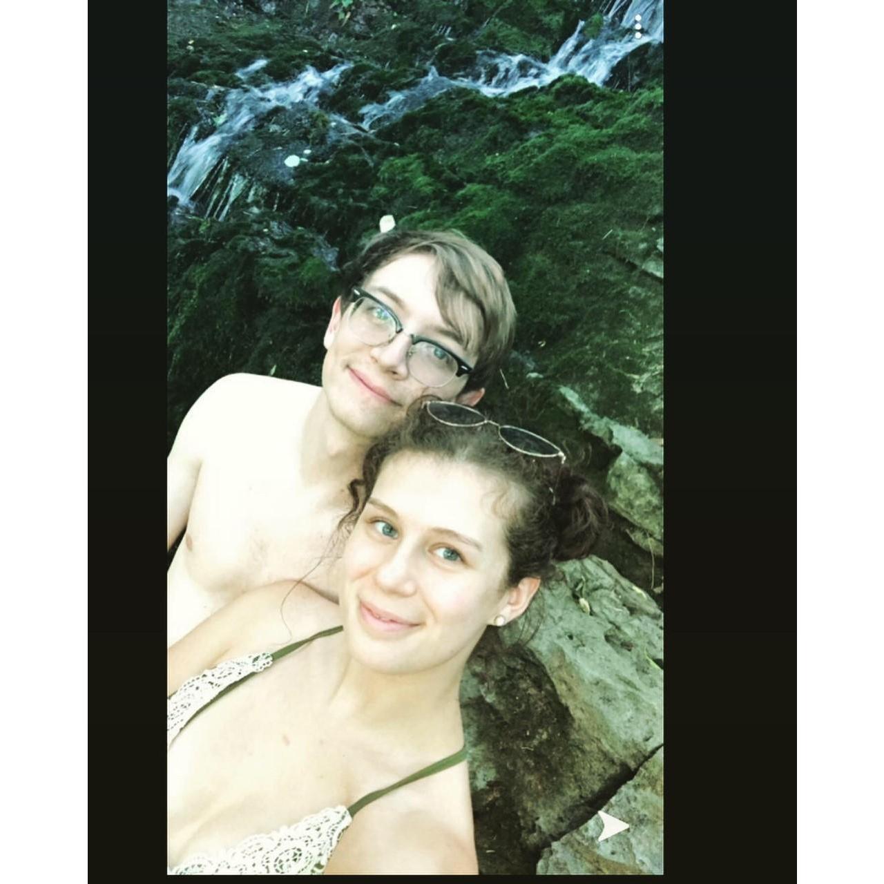 One of our first family outings together was Kayaking. Kayaking and anything outdoors that we can do together is always a good time.
