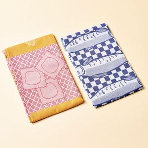 Pasta & Sardine Dish Towel Duo