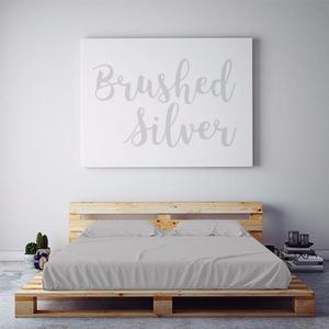 PeachSkinSheets Night Sweats: The Original Moisture Wicking, 1500tc Soft QUEEN Sheet Set BRUSHED SILVER