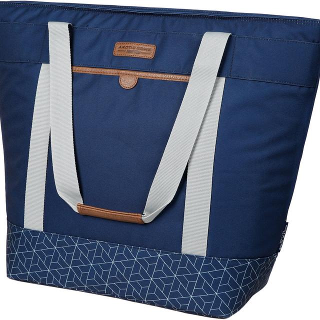 Arctic Zone Jumbo Thermal Insulated Tote Hot/Cold Food Carrier, Navy