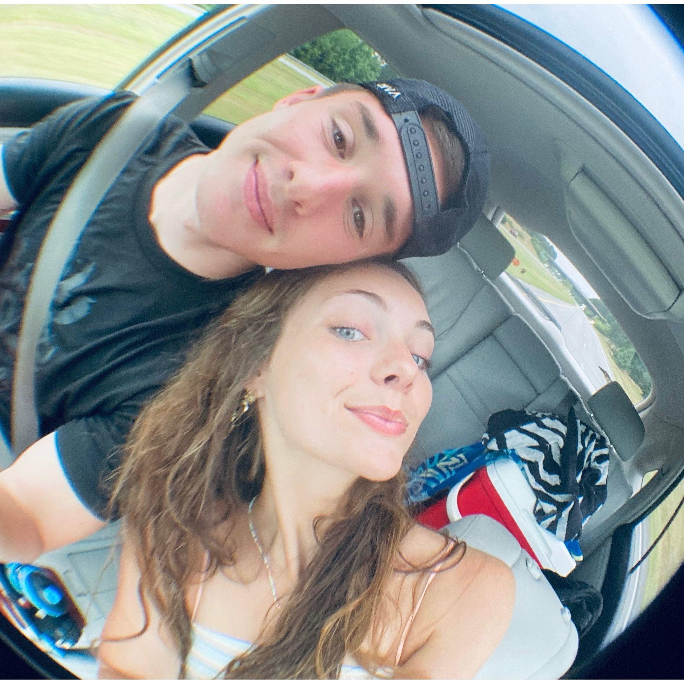 Fish eye selfies