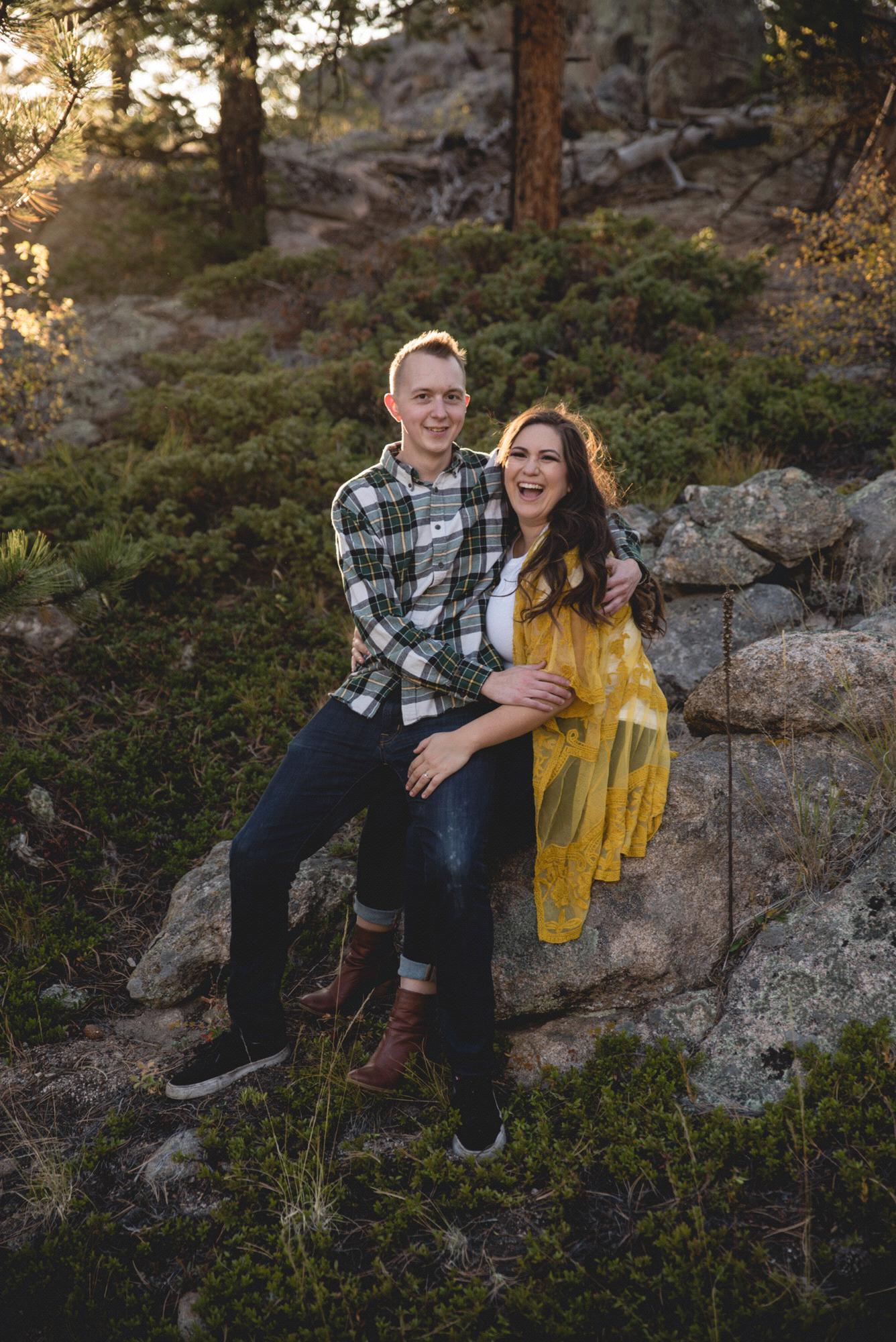 One of Lexie's favorite pictures from their engagement shoot