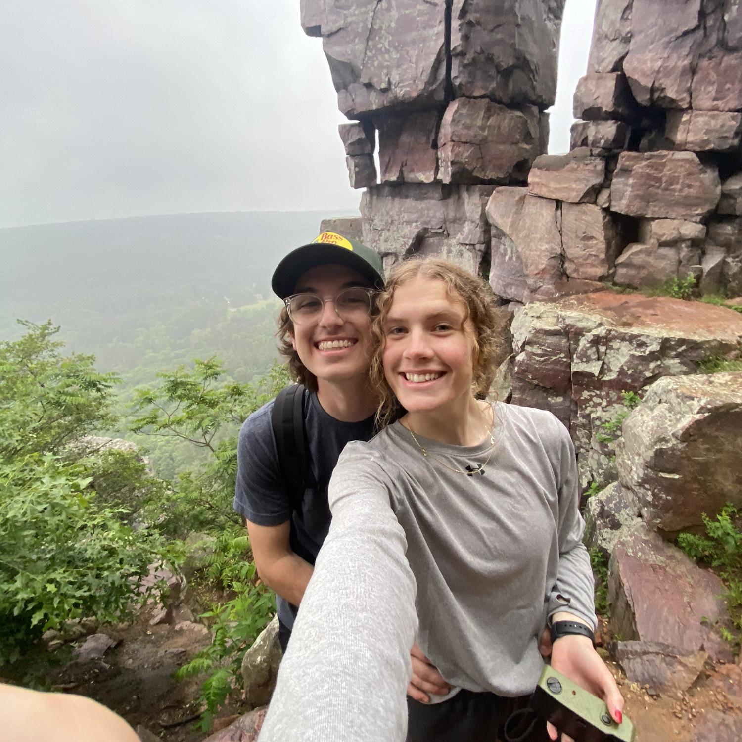 And then we went to Devil's Lake after