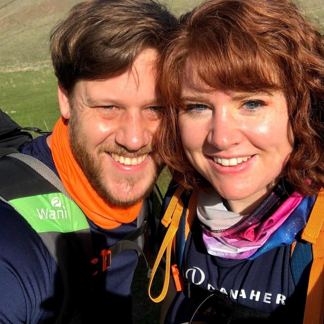 Our shared love of paragliding lets us hike and fly together.