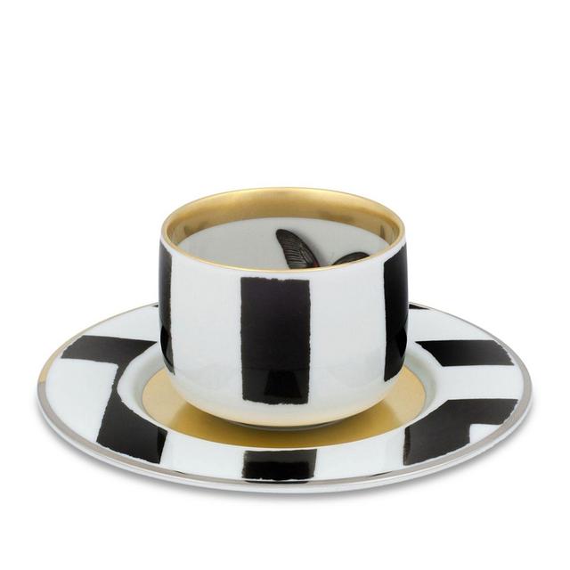 Vista Alegre Sol y Sombra by Christian Lacroix Espresso Cup & Saucer