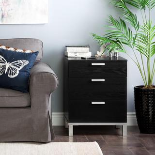 Flexible Nightstand with Charging Station and Drawers